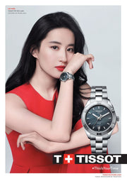 Tissot T1019101112100 PR100 Sport Chic Blue Stainless Steel Bracelet Women’s Watch - mzwatcheslk srilanka