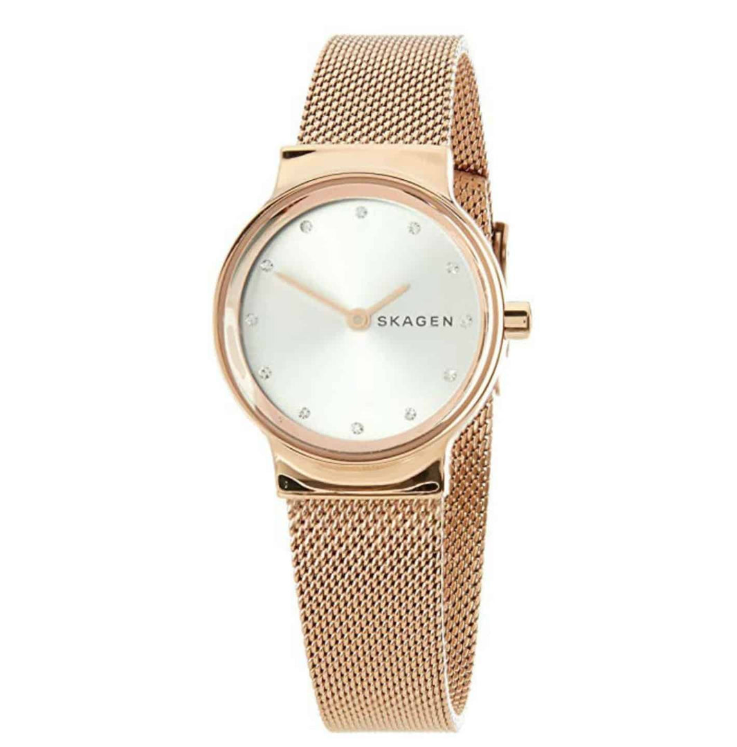 Skagen SKW2665 Freja Stainless Steel Mesh Strap Women's Watch - mzwatcheslk srilanka