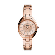 Fossil ES5070 Gabby Crystal Accents Rose Gold Tone Stainless Steel Quartz Women's Watch - mzwatcheslk srilanka