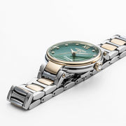 Roamer 857847 47 79 50 Dreamline Diamond Set Green MOP Dial Two Tone Steel Bracelet Women's Watch - mzwatcheslk srilanka
