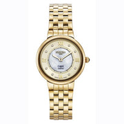 Roamer 859845 49 29 50 Capri Diamonds Gold and White Mother Of Pearl Dial Women's Watch - mzwatcheslk srilanka