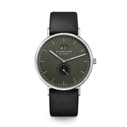 STERNGLAS S01-IV08-PR07 Ivo 40mm Quartz Small Seconds Smoky Green Men's Watch - mzwatcheslk srilanka