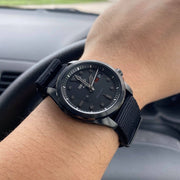 Seiko 5 Sports SRPE69K1 Black IP Plated Case Black NATO Strap Men's Watch - mzwatcheslk srilanka