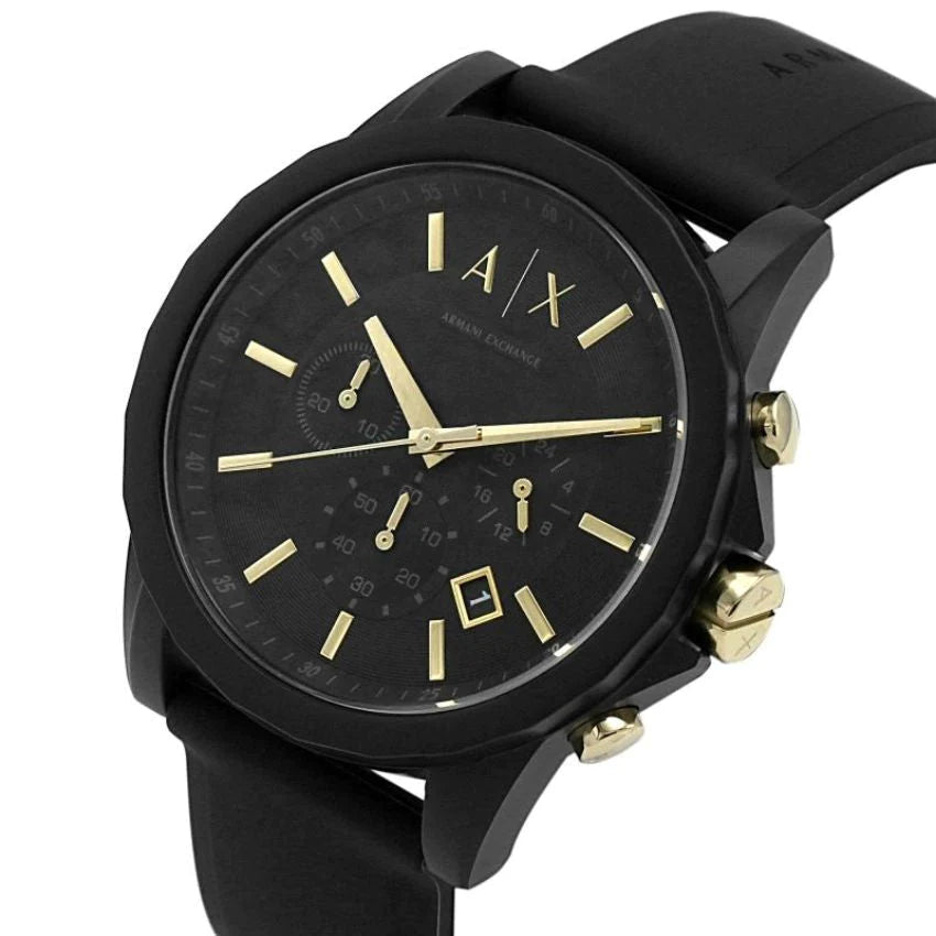 Armani Exchange Three-hand Stainless Steel Watch Necklace Gift Set  AX7131SET - Armani Exchange watch - | Fash Brands