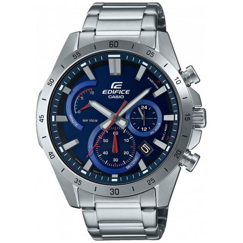 Casio Edifice EFR-573D-2AVUEF Stainless Steel Blue Dial Mens Watch - mzwatcheslk srilanka