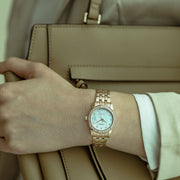 Citizen EM0773-54D Eco drive Crystal Gold PVD Steel Women's Watch - mzwatcheslk srilanka