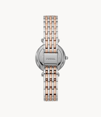 Fossil ES4649 Carlie Mini Diamond Accents Quartz  Women's Watch - mzwatcheslk srilanka