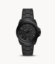 Fossil FS5940 Bronson Black Dial Black Stainless Steel Bracelet  Men's Watch - mzwatcheslk srilanka