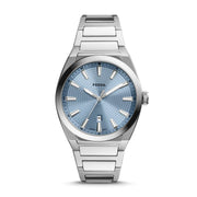 Fossil FS5986 Everett Blue Dial Stainless Steel Bracelet Men's Watch - mzwatcheslk srilanka