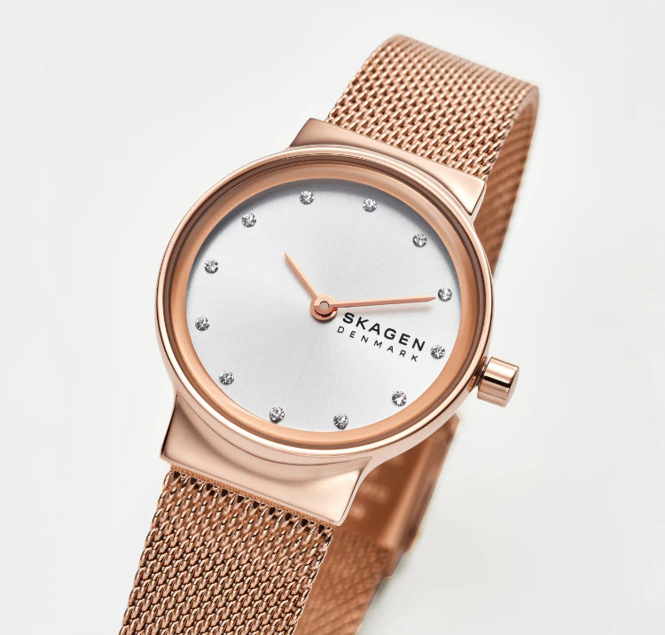 Skagen SKW2665 Freja Stainless Steel Mesh Strap Women's Watch - mzwatcheslk srilanka