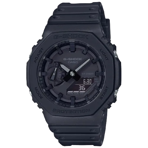 Casio Octagon Series G-Shock Carbon Core Black GA-2100-1A1ER  Men's Watch - mzwatcheslk srilanka