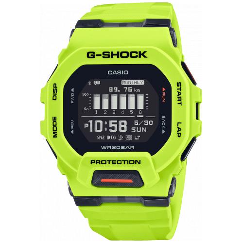 Casio G-Shock GBD-200-9ER G-Squad Digital Quartz Lime Green Watch  Men's Watch - mzwatcheslk srilanka