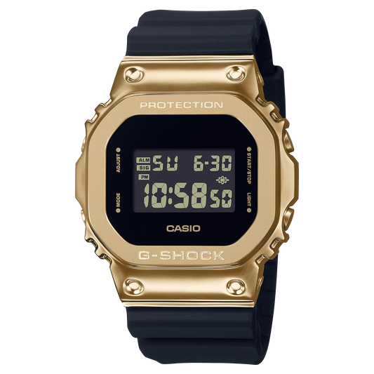 Casio GM-5600G-9ER Gold Case Black Strap Men's Watch - mzwatcheslk srilanka