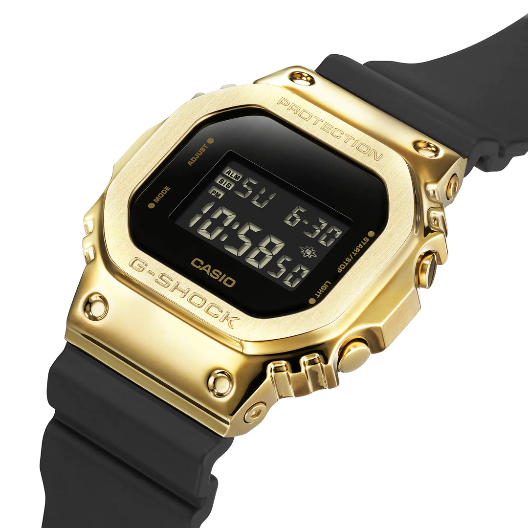 Casio GM-5600G-9ER Gold Case Black Strap Men's Watch - mzwatcheslk srilanka