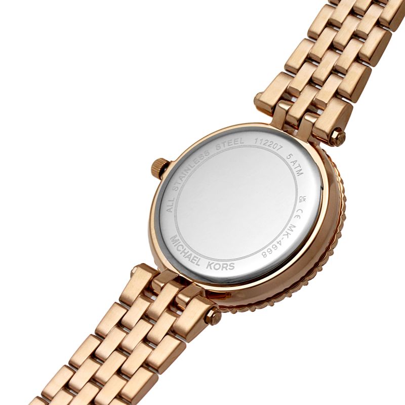 Michael Kors MK1064SET Darci Mother of Pearl Dial Rose Gold Matching Bracelet Women's Watch - mzwatcheslk srilanka