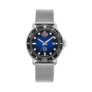 JDM Military JDM-WG008-04 Tango Blue Dial Stainless Steel Mesh Men's Watch - mzwatcheslk srilanka