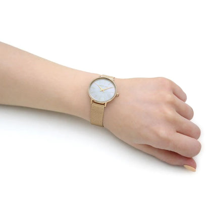 Michael Kors MK4619 Mini Pyper Pav Gold Tone Women s Watch