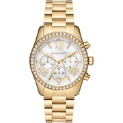 Michael Kors MK7241 Lexington Gold Toned Steel Women's Watch - mzwatcheslk srilanka