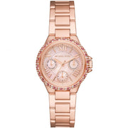 Michael Kors MK7273 Camille Rose Gold toned Crystal Set Bezel Women's Watch - mzwatcheslk srilanka