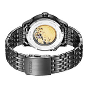 Citizen NJ0147-85E Future Force Stainless Steel Black Dial Automatic Men's Watch - mzwatcheslk srilanka