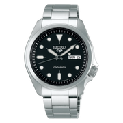 Seiko 5 SRPE55K1 Sports Automatic Black Dial Men's Watch - mzwatcheslk srilanka