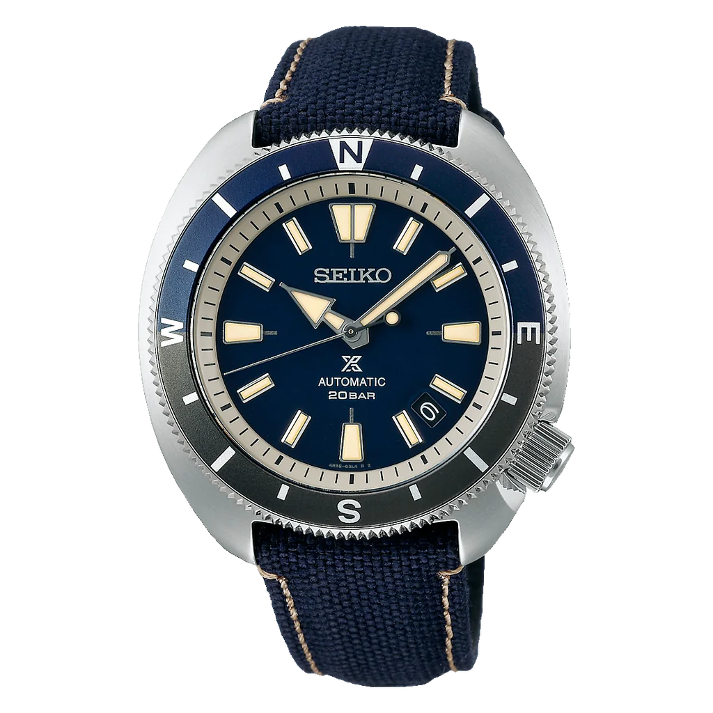 Seiko SRPG15K1 Prospex ‘Tortoise’ Land Edition Blue Strap Men's Watch - mzwatcheslk srilanka