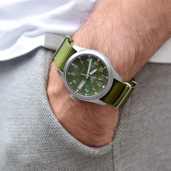 Seiko green outlet strap