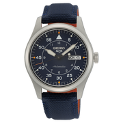 Seiko 5 Sports SRPH31K1  Military 'Flieger' Automatic Blue Dial Blue Strap Watch Men's Watch - mzwatcheslk srilanka
