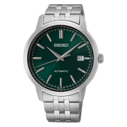 Seiko SRPH89K1 Automatic Green Dial Stainless Steel Dress Men's Watch - mzwatcheslk srilanka