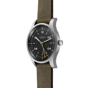 STERNGLAS S01-TA11-VI18 Taiga GMT Vintage 42mm Quartz Men's Watch - mzwatcheslk srilanka