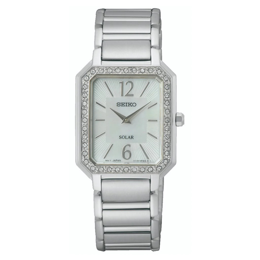 Seiko SUP465P1 Mother of Pearl Dial Stainless Steel Bracelet SUP465P1 Women's Watch - mzwatcheslk srilanka