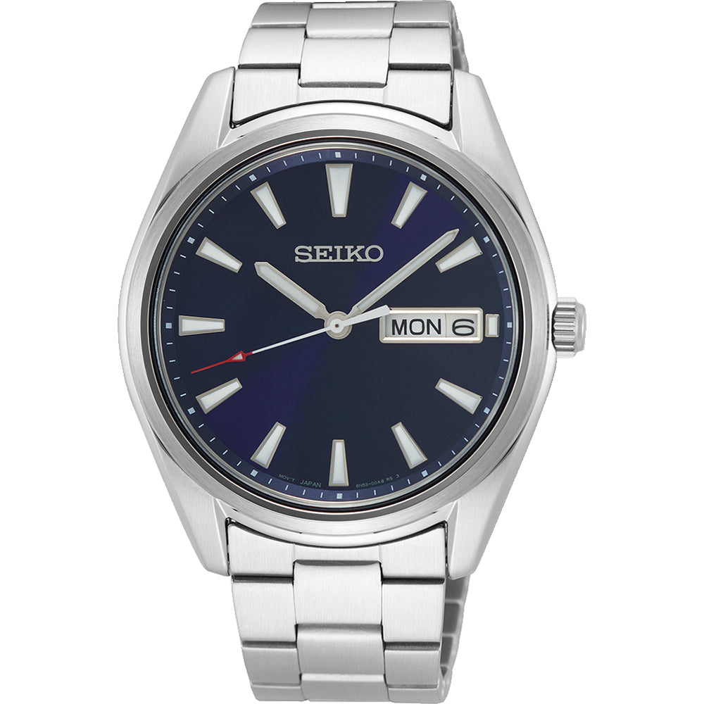 Seiko SUR341P1 Men's Stainless Steel Bracelet Blue Dial - mzwatcheslk srilanka