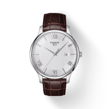 Tissot Tradition T0636101603800  Grain D’orge Decoration Dial  Men's Watch - mzwatcheslk srilanka