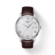 Tissot Tradition T0636101603800  Grain D’orge Decoration Dial  Men's Watch - mzwatcheslk srilanka