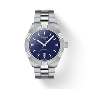 Tissot T1016101104100 PR100 Sport Blue Dial Stainless Steel Bracelet Men's Watch - mzwatcheslk srilanka