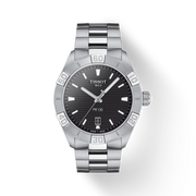 Tissot T1016101105100 PR100 Sport Black Dial Stainless Steel Bracelet Men's Watch - mzwatcheslk srilanka