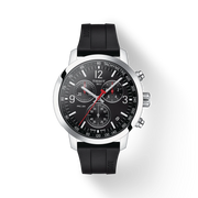 Tissot PRC 200 T1144171705700 Chronograph Black Dial Black Rubber Strap Men's Watch - mzwatcheslk srilanka