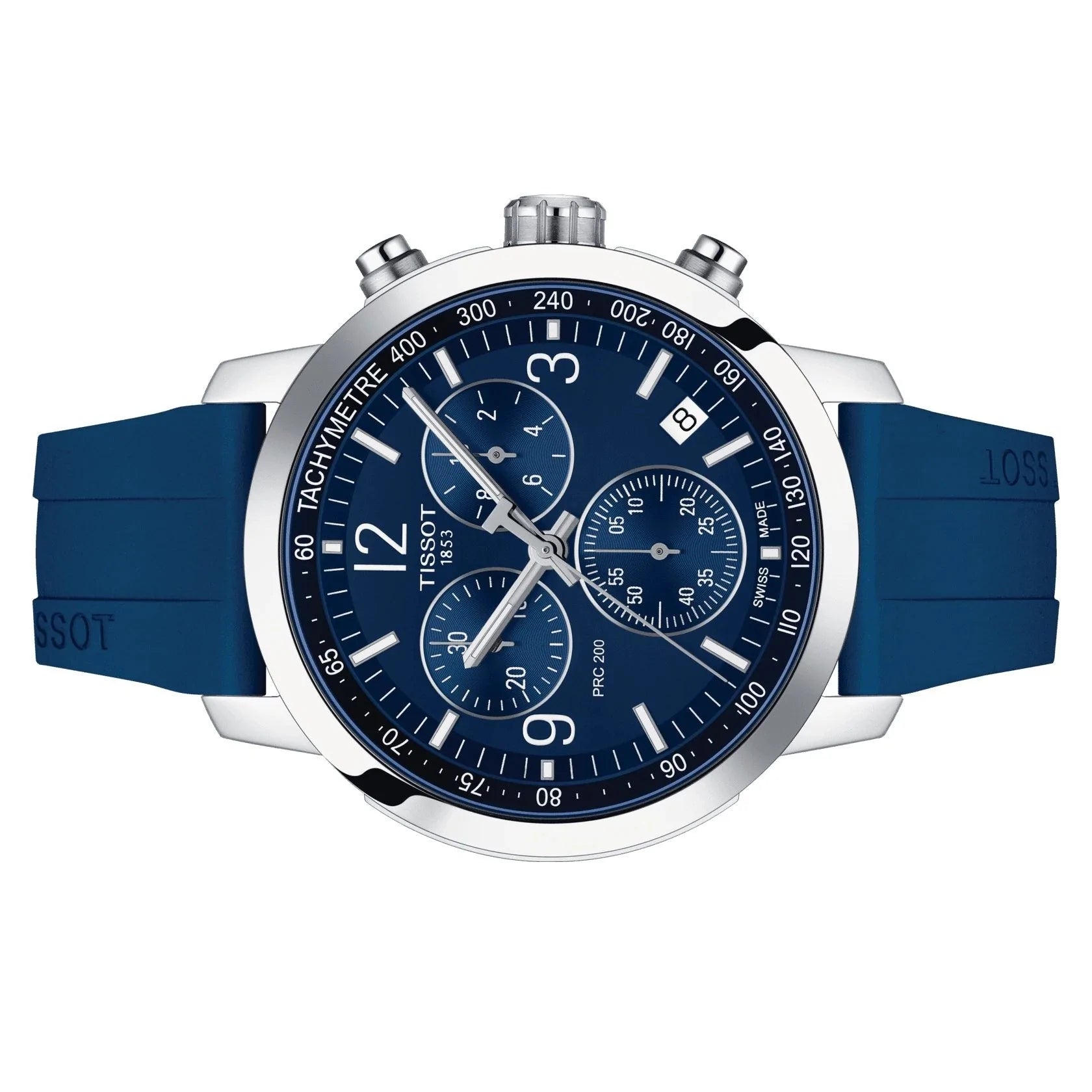 Tissot prc 200 chronograph top blue