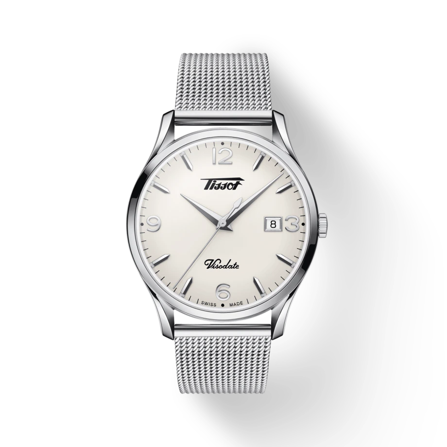 Tissot Visodate Heritage Quartz Stainless Steel T1184101127700 Men's Watch - mzwatcheslk srilanka