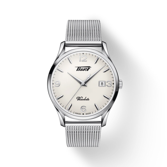 Tissot Visodate Heritage Quartz Stainless Steel T1184101127700 Men's Watch - mzwatcheslk srilanka