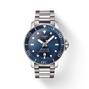Tissot T1204071104103 Seastar 1000 Powermatic 80 Blue Dial  Men's Watch - mzwatcheslk srilanka