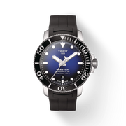 Tissot T1204071704100 Seastar 1000 Men's Powermatic 80 Automatic Black Rubber Men's Watch - mzwatcheslk srilanka