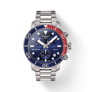 Tissot T1204171104103 Seastar 1000 Quartz Chronograph Blue Men's Watch - mzwatcheslk srilanka