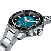Tissot  T1206071104100 Seastar 2000 Pro Powermatic 80 Turquoise Dial Steel Bracelet Men's Watch - mzwatcheslk srilanka