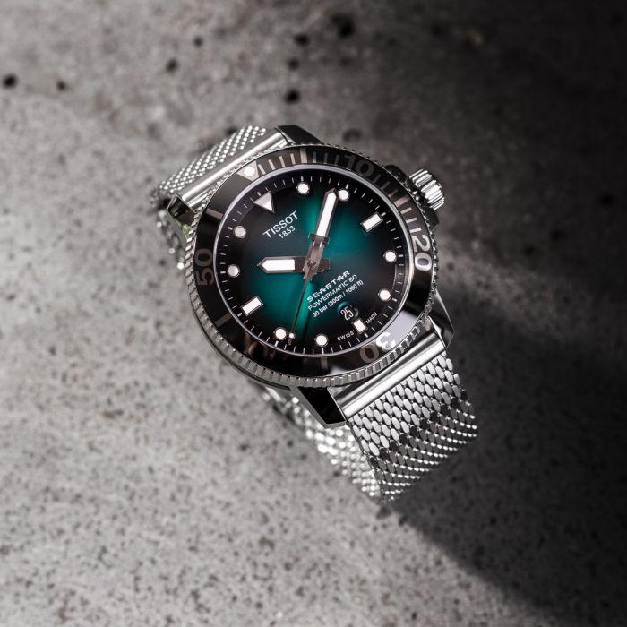 Tissot seastar 1000 on sale mesh