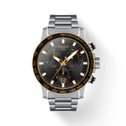Tissot T1256172105100 Supersport Chrono Black Dial Stainless Steel Bracelet  Men's Watch - mzwatcheslk srilanka