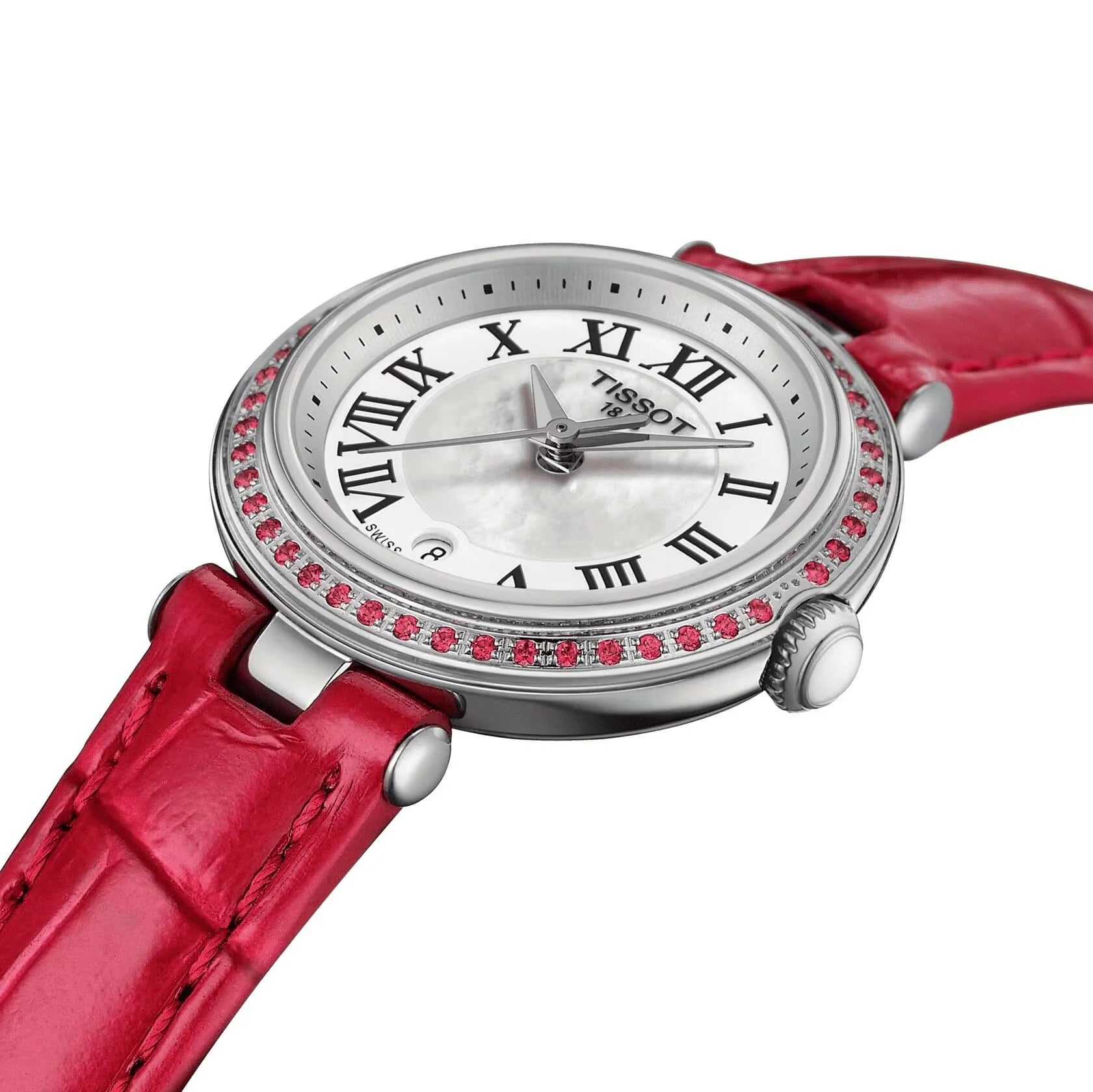 Tissot women's mother of pearl best sale