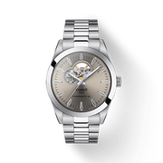 Tissot Gentlemen T1274071108100  Powermatic 80 Grey Dial  Stainless Steel Men's Watch - mzwatcheslk srilanka