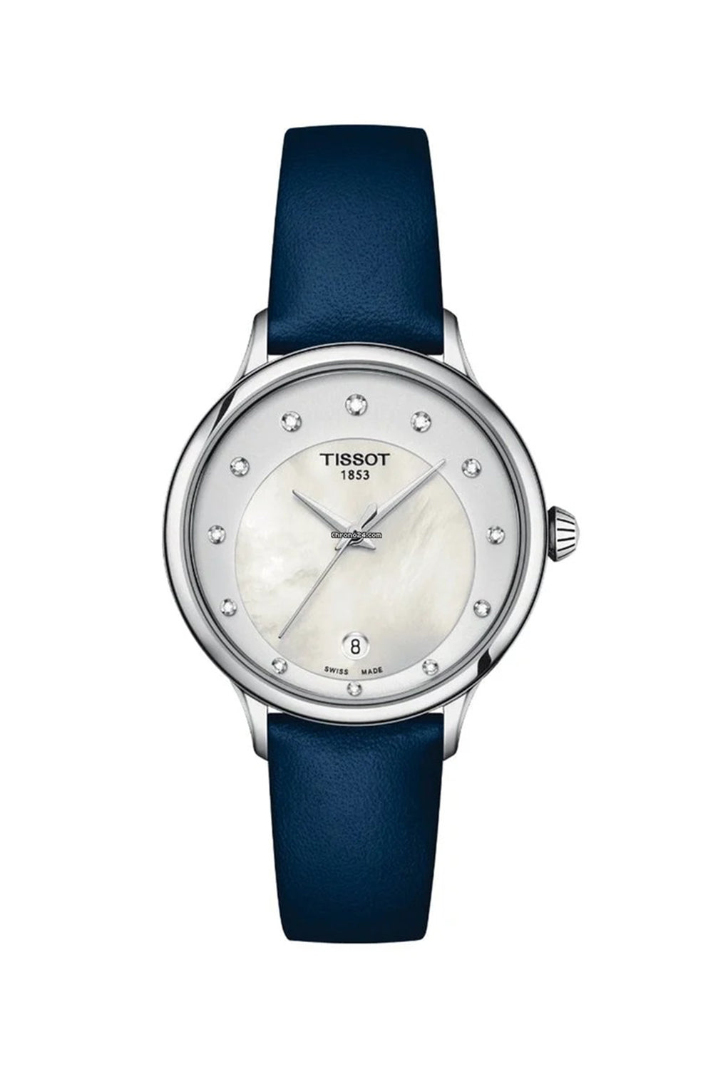 Tissot T1332101611600 Odaci-T Diamond Set Mother of Pearl Dial Women’s Watch - mzwatcheslk srilanka