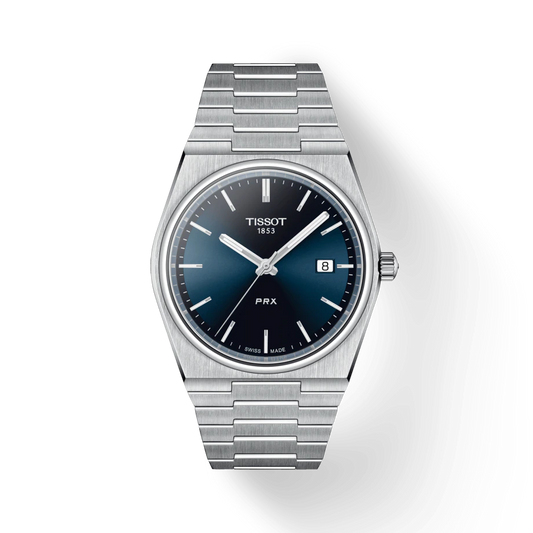 Tissot T1374101104100 PRX 40mm Quartz Blue Dial   Men's Watch - mzwatcheslk srilanka